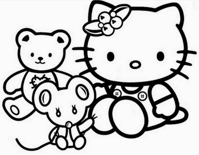 Những hình nền hello kitty màu trắng - Hình số 9