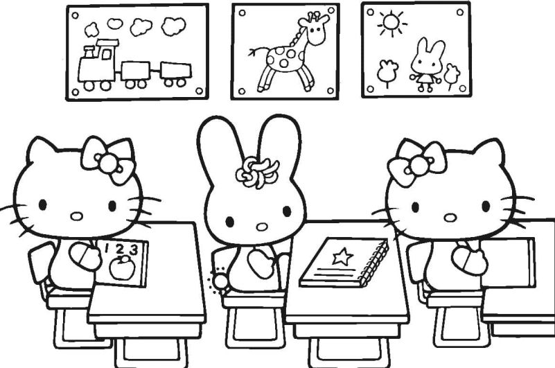 Những hình nền hello kitty màu trắng - Hình số 6
