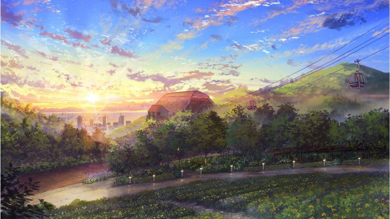 Những hình nền thiên nhiên anime - Hình số 10