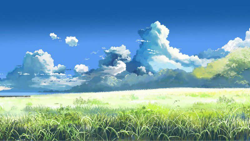 Những hình nền thiên nhiên anime - Hình số 3