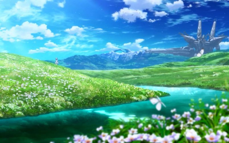 Những hình nền thiên nhiên anime - Hình số 7