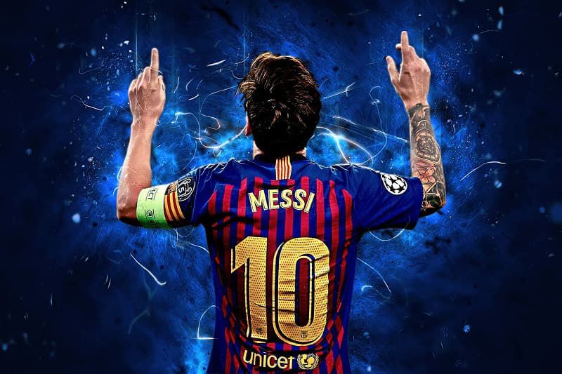 Những hình nền 4k bóng đá messi - Hình số 1