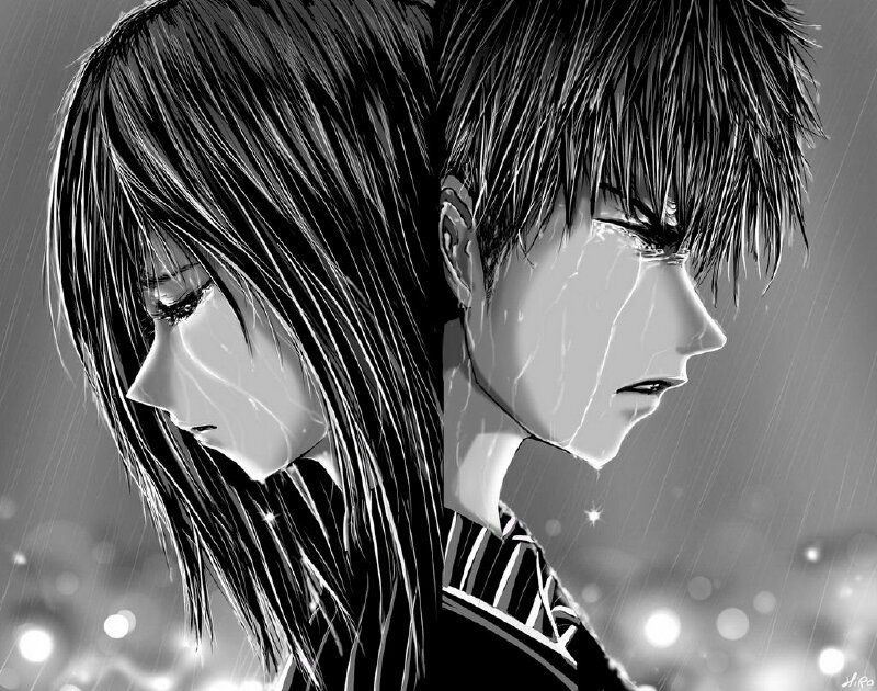 Những avatar trắng đen animev - Hình số 10