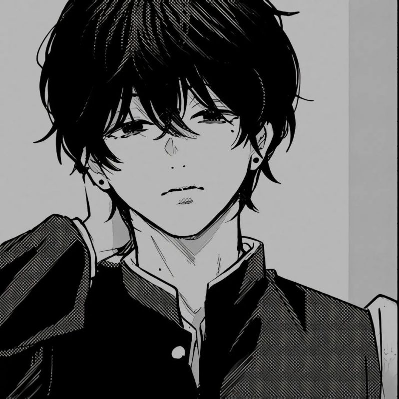Những avatar trắng đen animev - Hình số 6