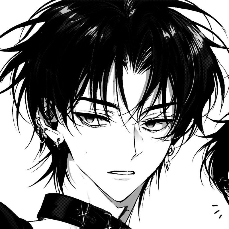 Những avatar trắng đen animev - Hình số 9