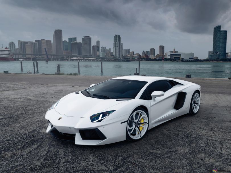 Những hình nền 4k siêu xe lamborghini - Hình số 7