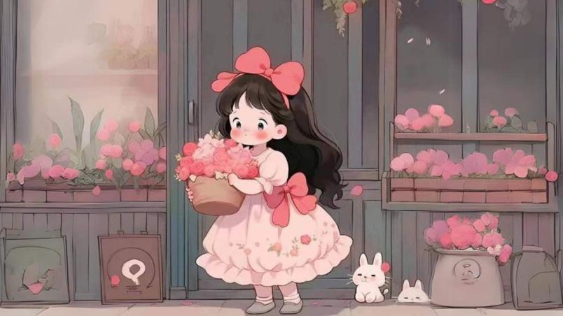 Những hình nền cute chibi nữ đẹp - Hình số 3