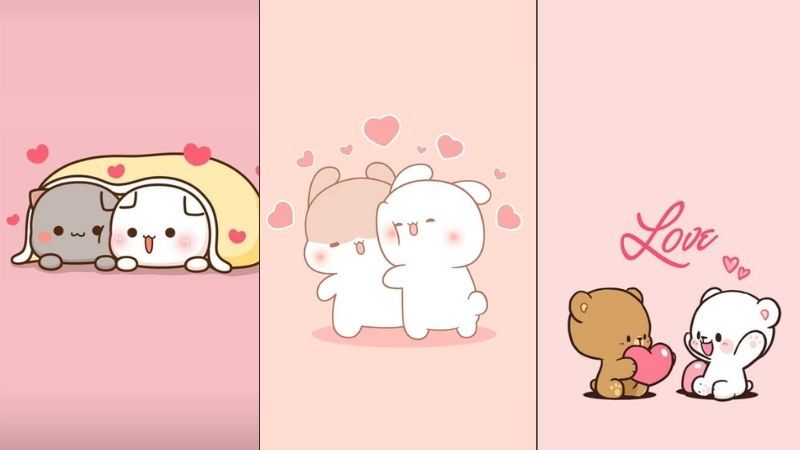 Những hình nền cute iphone màu hồng - Hình số 6