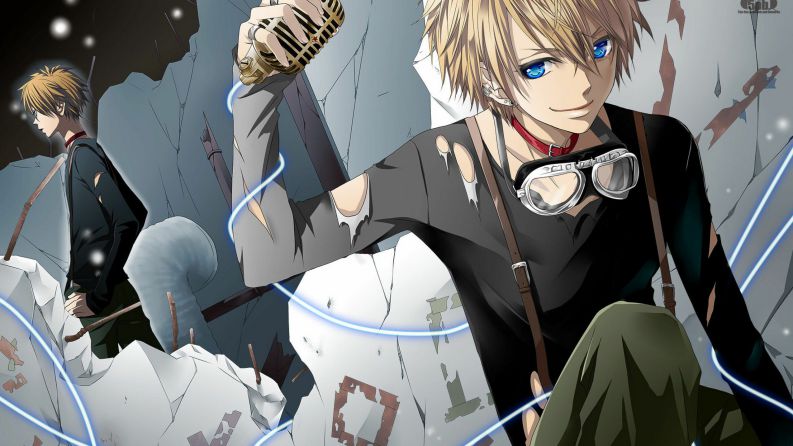 Những hình nền cute nam ngầu anime - Hình số 4