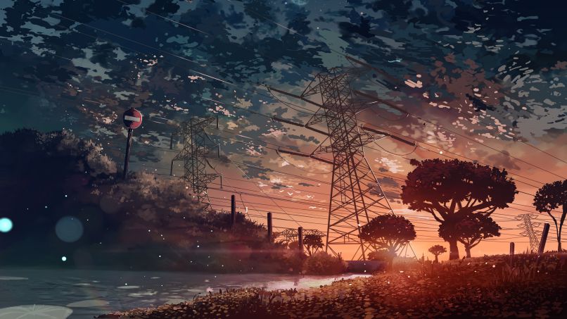 Những hình nền 4k thiên nhiên anime - Hình số 10