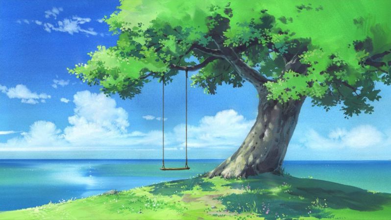 Những hình nền 4k thiên nhiên anime - Hình số 4