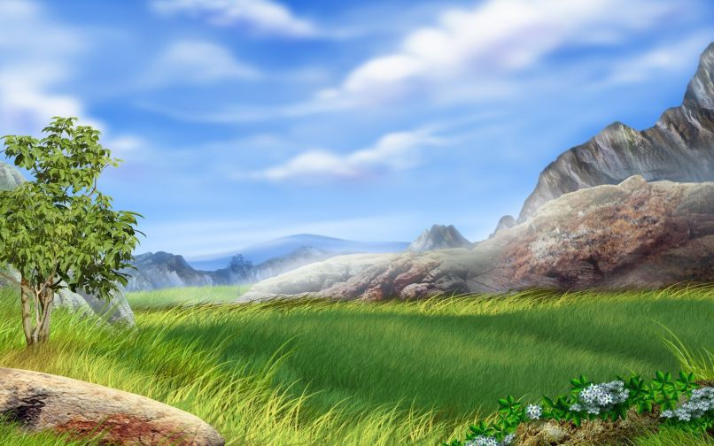 Những hình nền 4k thiên nhiên anime - Hình số 7