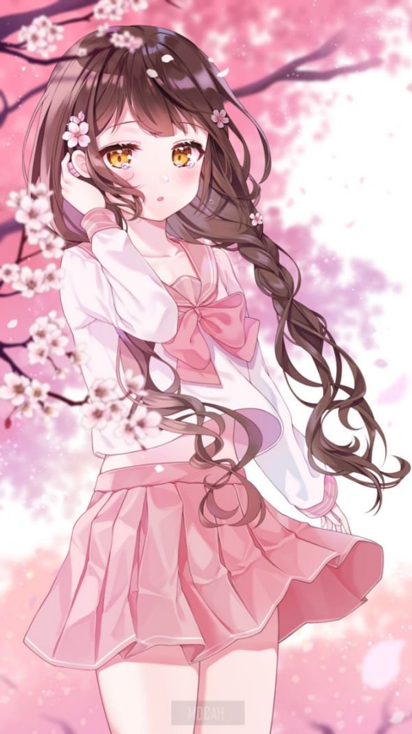 Những hình nền cute chibi nữ cho điện thoại - Hình số 7