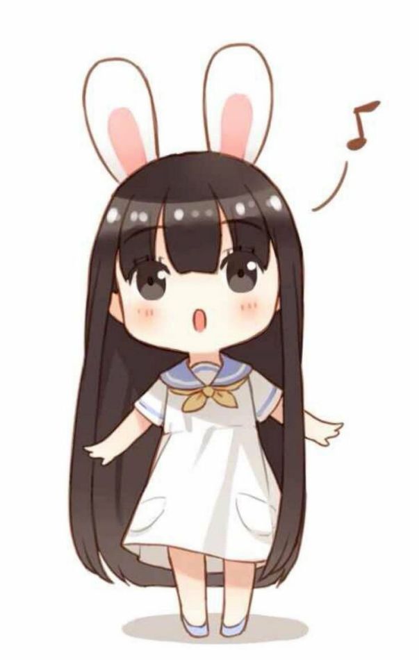 Những hình nền cute chibi nữ cho điện thoại - Hình số 8
