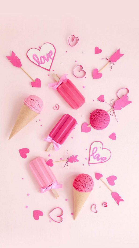 Những hình nền cute màu hồng nhạt cho điện thoại - Hình số 10