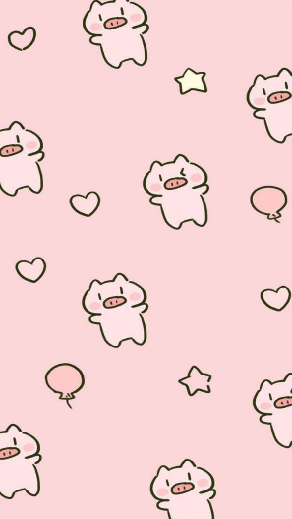 Những hình nền cute màu hồng nhạt cho điện thoại - Hình số 2