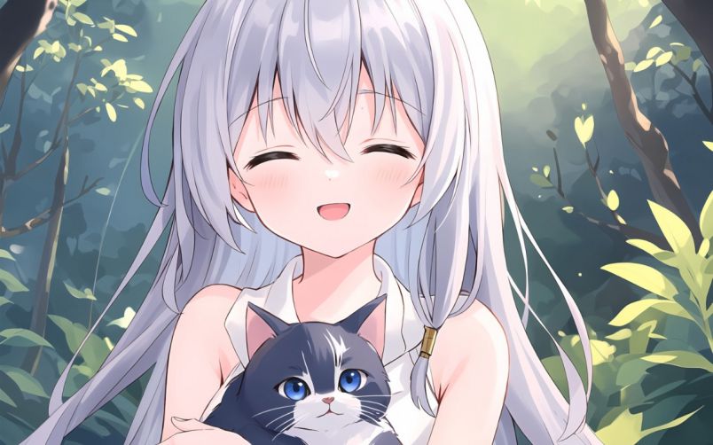 Những hình nền cute chibi nữ cho máy tính - Hình số 3