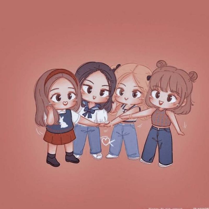 Những hình nền cute chibi nữ cho máy tính - Hình số 7