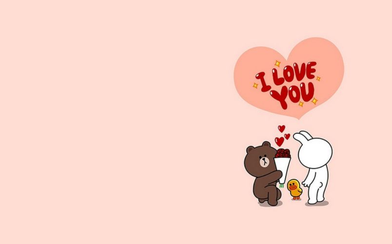 Những hình nền cute hồng có chữ - Hình số 4