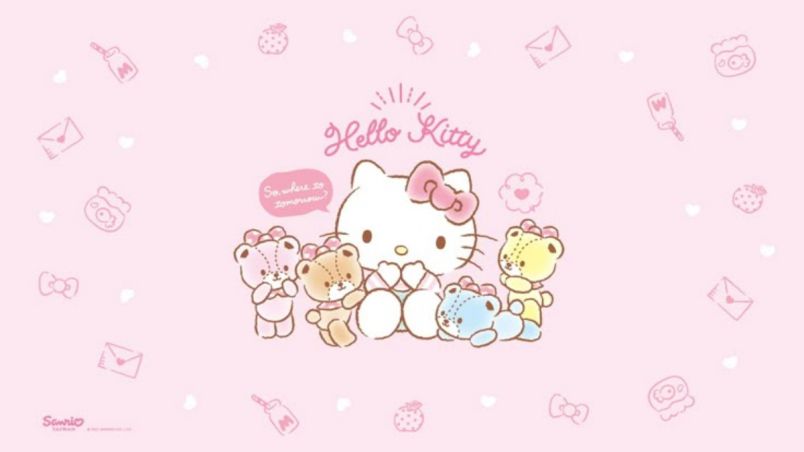 Những hình nền 8k cute hello kitty - Hình số 9