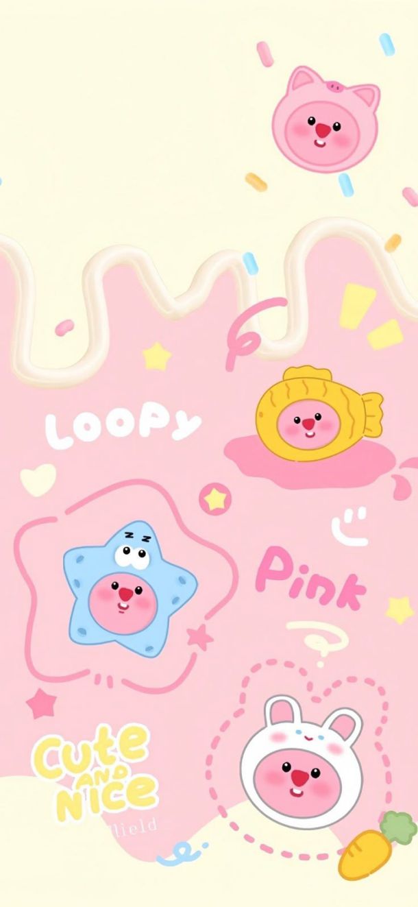Những hình nền cute loopy cho điện thoại - Hình số 9
