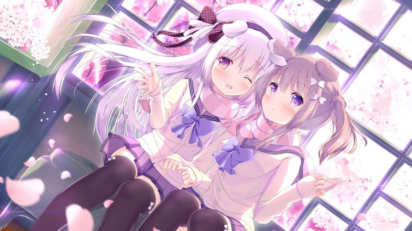 Những hình nền cute máy tính anime - Hình số 5