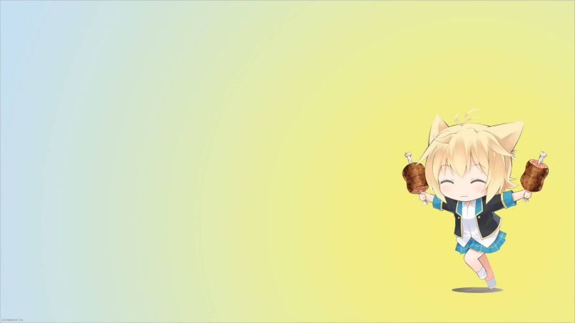 Những hình nền cute chibi nữ ngầu - Hình số 4
