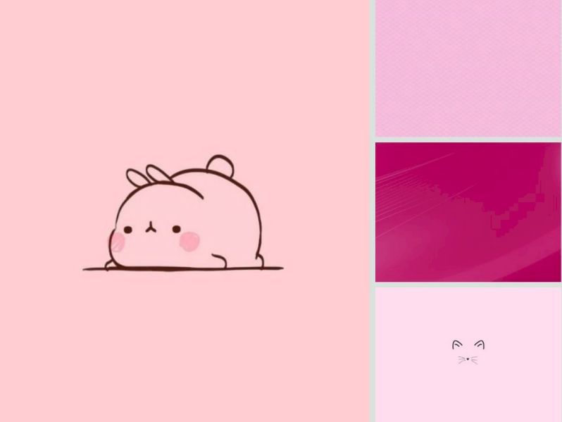 Những hình nền cute hồng cho máy tính - Hình số 2