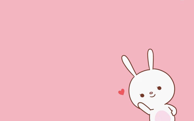Những hình nền cute hồng nhạt - Hình số 10