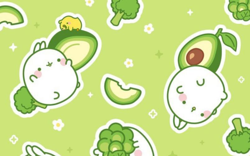 Những hình nền cute iphone trái bơ - Hình số 1