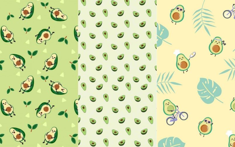 Những hình nền cute iphone trái bơ - Hình số 3