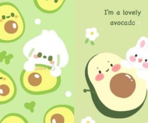 Những hình nền cute bơ đẹp - Hình số 3