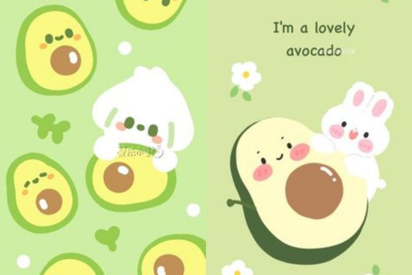 Những hình nền cute bơ cho máy tính - Hình số 2