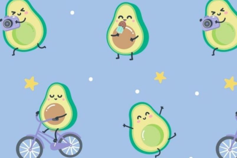Những hình nền cute bơ cho máy tính - Hình số 9