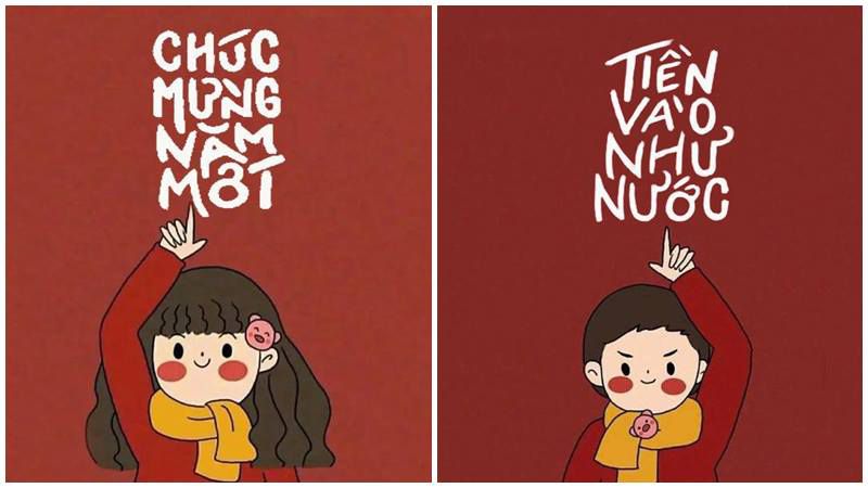Những ảnh avatar meme tết - Hình số 7