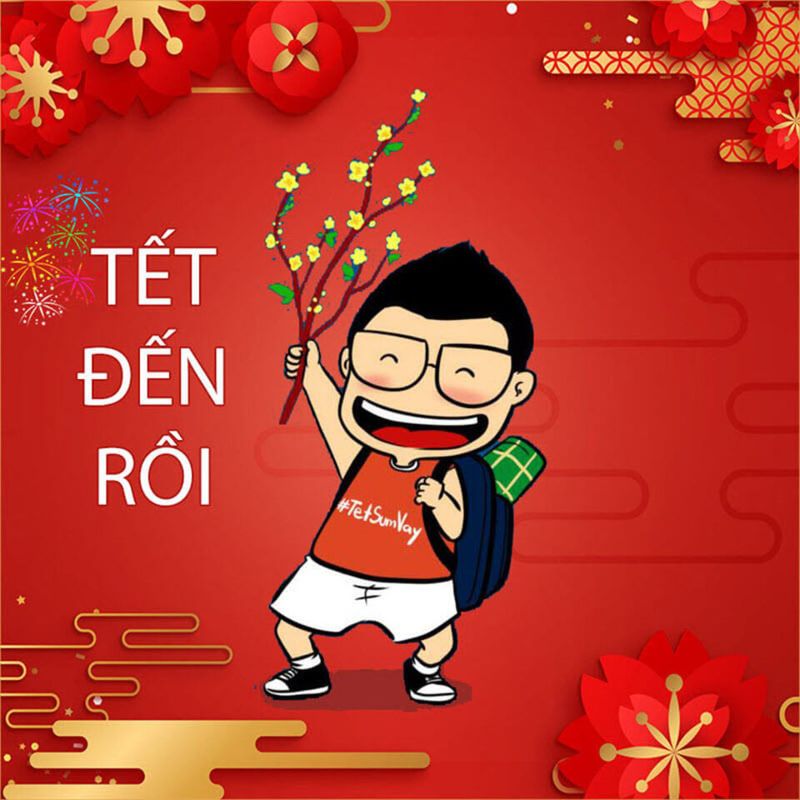 Những ảnh avatar meme tết - Hình số 9