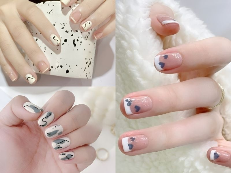 Những mẫu móng tay đẹp dễ thương - Hình số 4