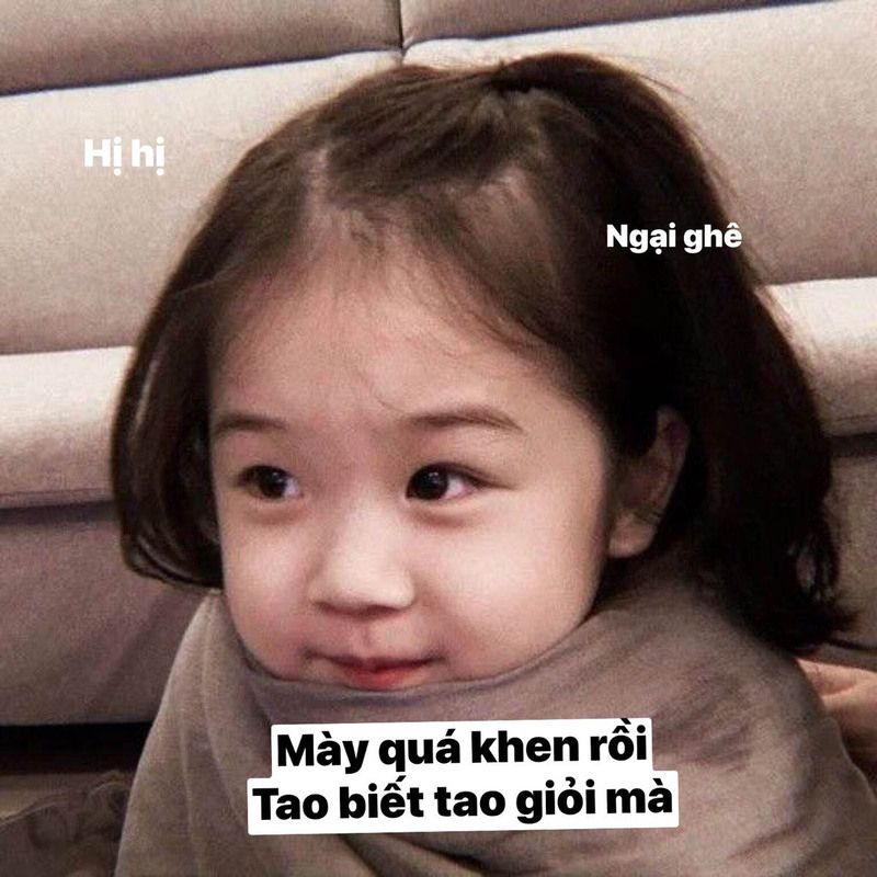Những ảnh meme cute có chữ đáng yêu - Hình số 1