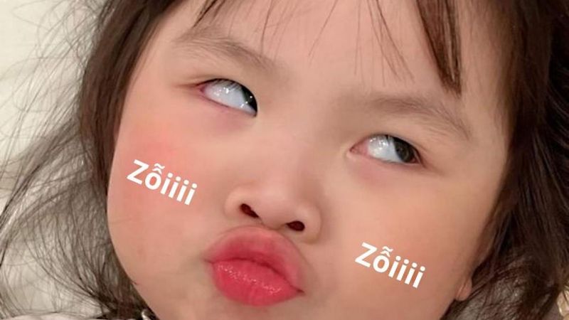 Những ảnh meme cute em bé - Hình số 5