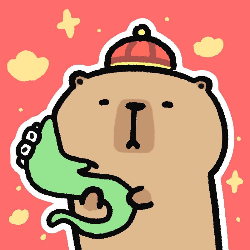 Những hình nền cute capybara chibi - Hình số 9