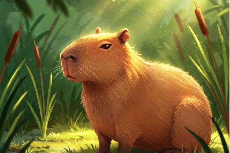 Những hình nền 8k cute capybara - Hình số 10