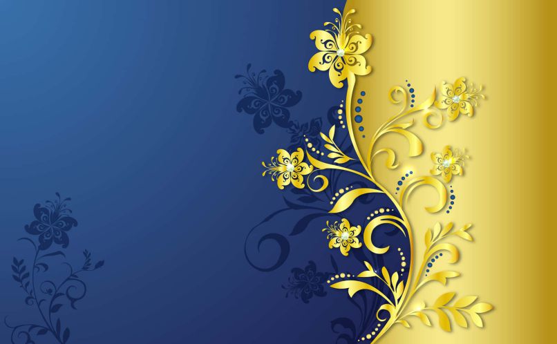 Những background blue gold - Hình số 3
