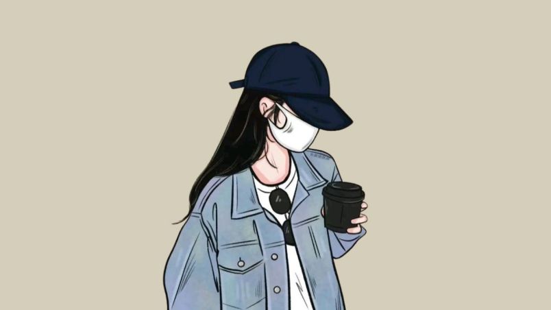 Những avatar nữ che mặt - Hình số 10