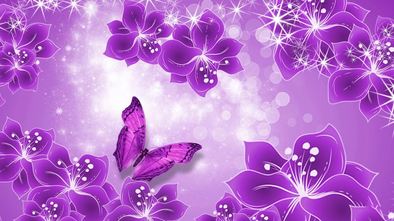 Những background đẹp màu tím - Hình số 7