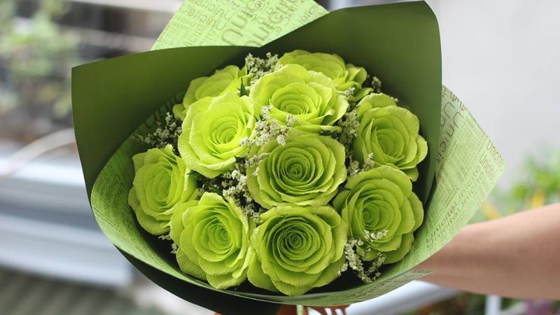 Những hình ảnh hoa hồng xanh - Hình số 6