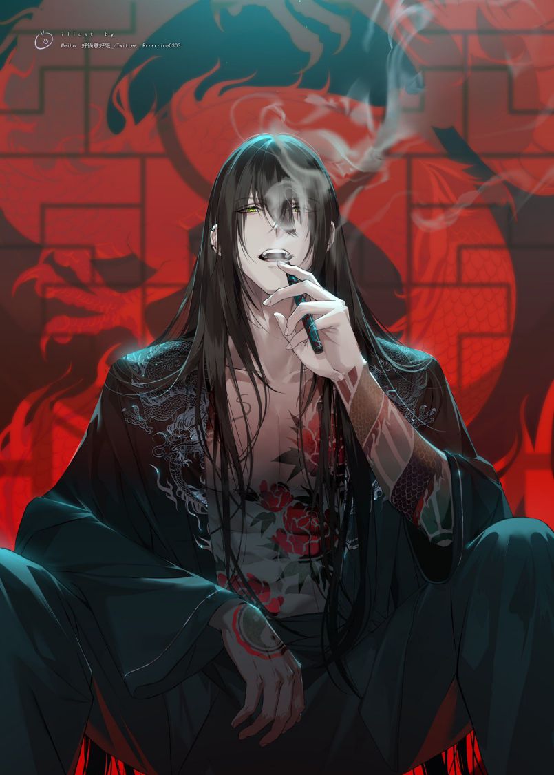 Những avatar nam hút thuốc - Hình số 1