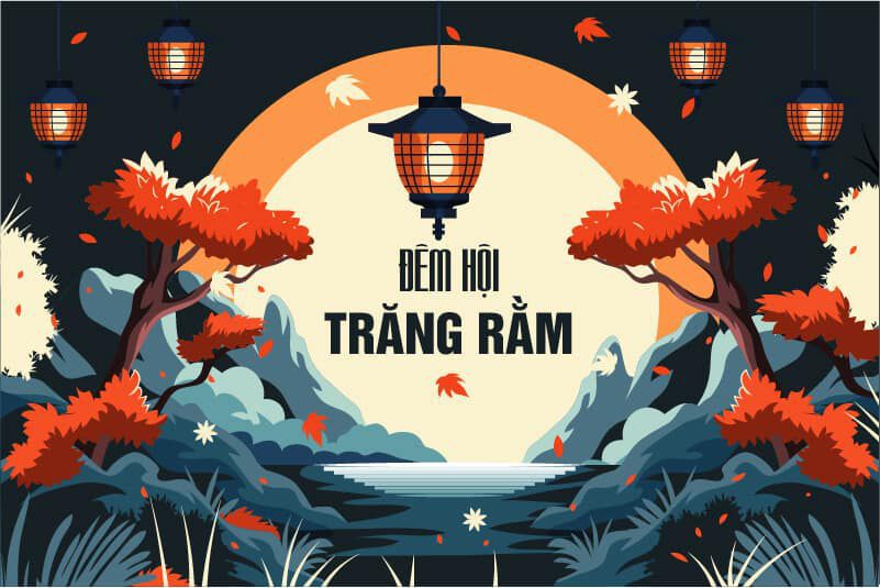 Những background tết trung thu - Hình số 8