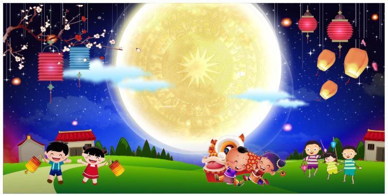 Những background tết trung thu - Hình số 4