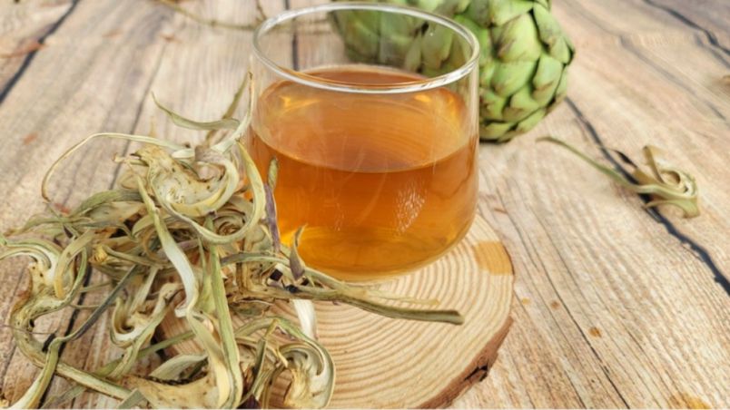 Những hình ảnh hoa atiso khô - Hình số 4
