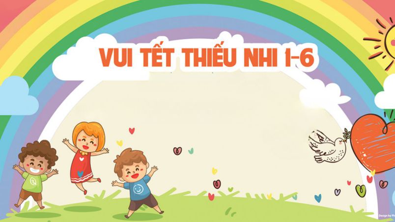 Những background tết thiếu nhi - Hình số 2